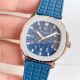 JJF Swiss Replica Patek Philippe Aquanaut Luce SS Blue Dial Watch 35mm (3)_th.jpg